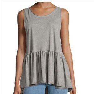 We the free oversized peplum tank